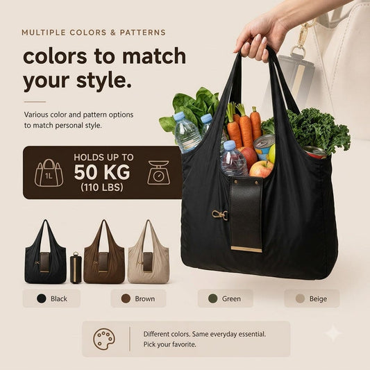 Foldable Keychain Tote